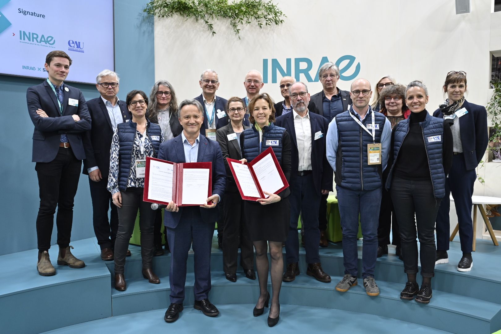 INRAE et l’agence de l’eau Adour Garonne renouvellent leur accord-cadre pour accompagner les politiques publiques de l’eau